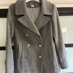 JCrew Women's Peacoat - Grey